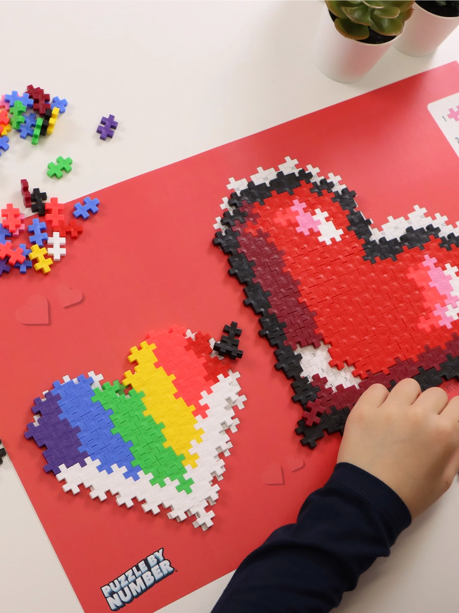 Puzzle By Number - Hearts - Image 4