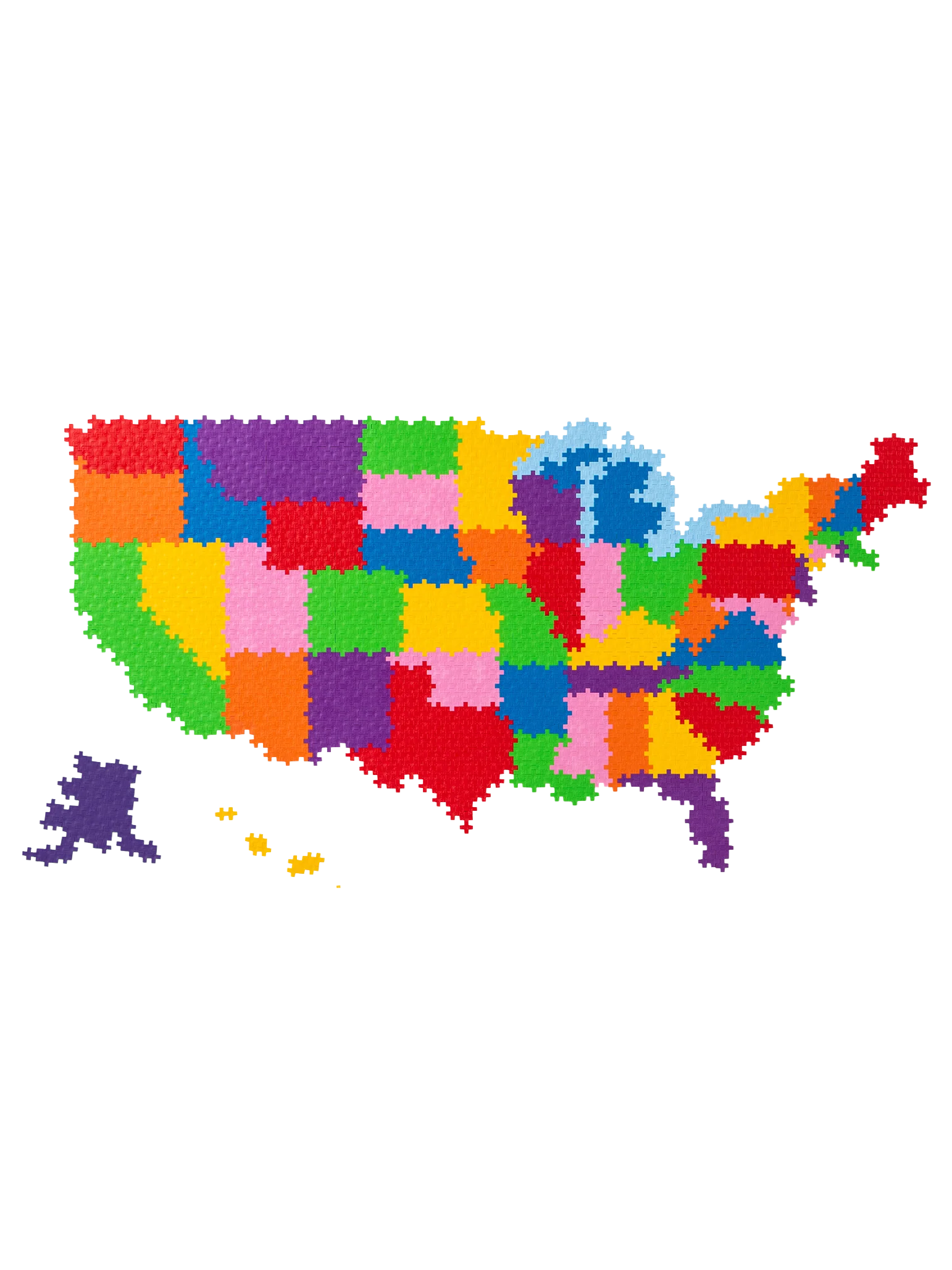 Puzzle By Number - USA Map - Image 4